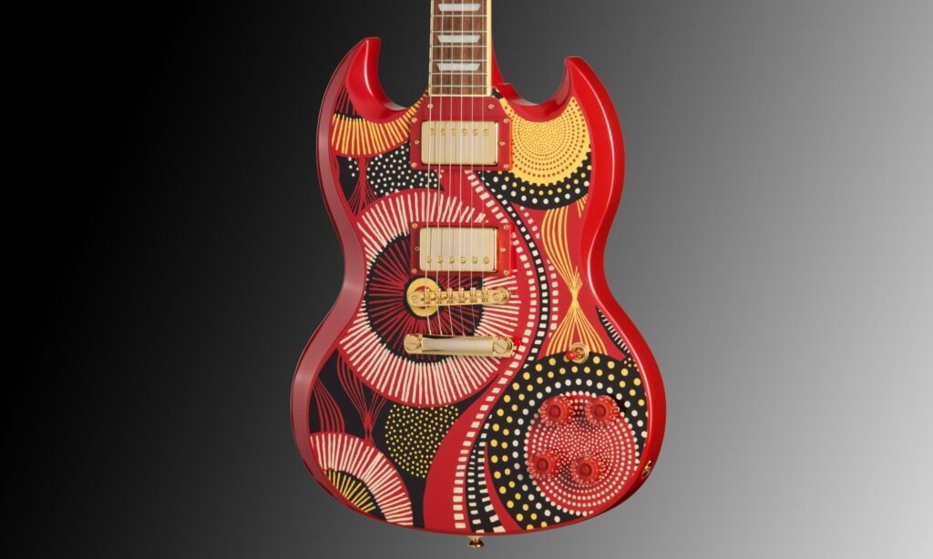 In occasione del NAMM 2026, Epiphone lancia con la Fatoumata Diawara Signature SG una forte dichiarazione storica