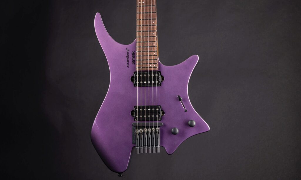 In occasione del NAMM 2026, Strandberg presenta la Strandberg x Jamstik Chameleon una headless con un piezo esafonico