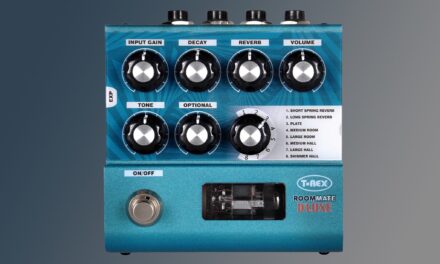 NAMM 2026: T-Rex Roommate D’Luxe, riverbero a valvole con aggiornamento stereo e otto modalità