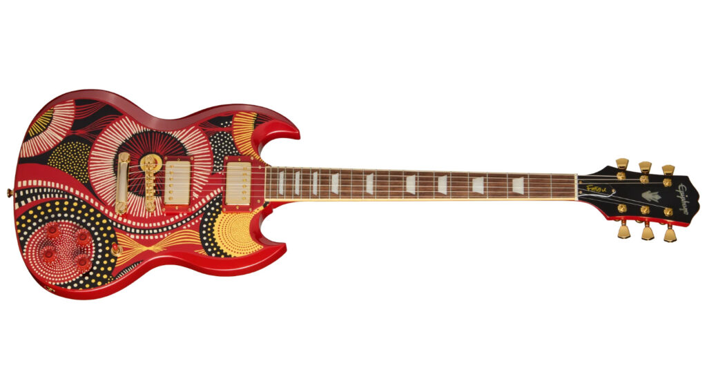 In occasione del NAMM 2026, Epiphone lancia con la Fatoumata Diawara Signature SG una forte dichiarazione storica