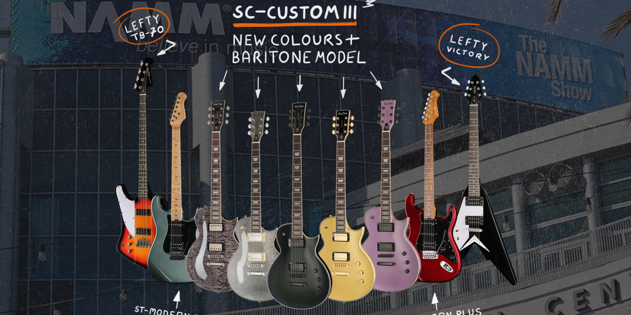 NAMM 2026: Harley Benton presenta nuove ST Modern Plus, HSS SC Custom III e modelli left-handed