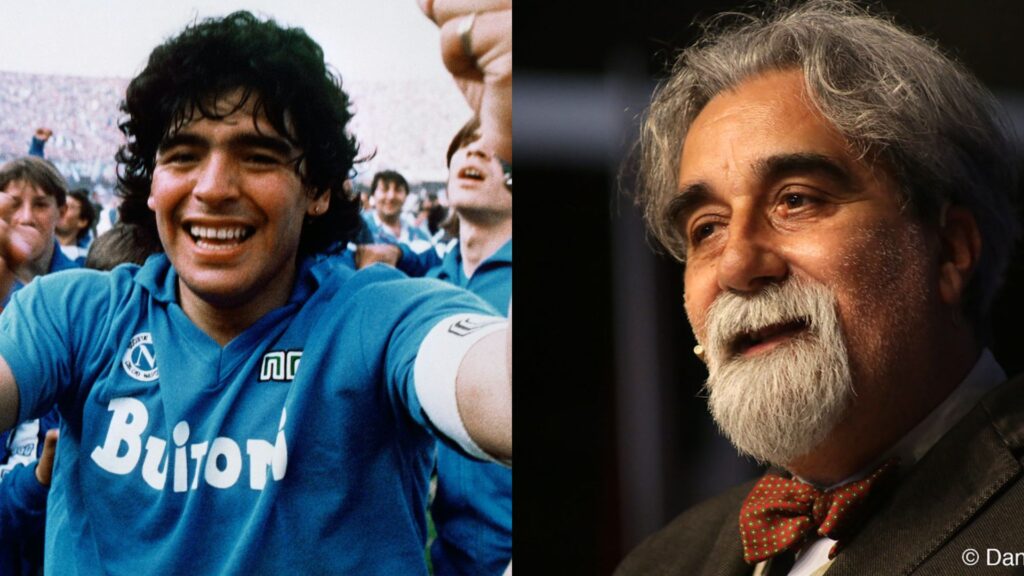 Durante una puntata di Domani si gioca Peppe Vessicchio dedicò a Diego Armando Maradona una canzone della tradizione partenopea
