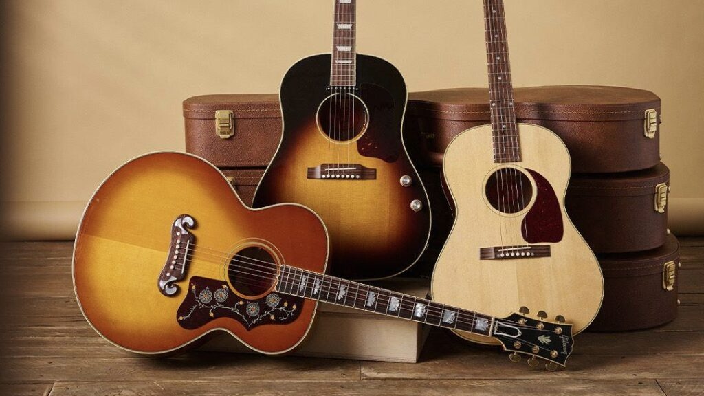 Per festeggiare i 100 anni delle sue chitarre , Gibson annuncia il ritorno della Original Collection con tre reissue acustiche