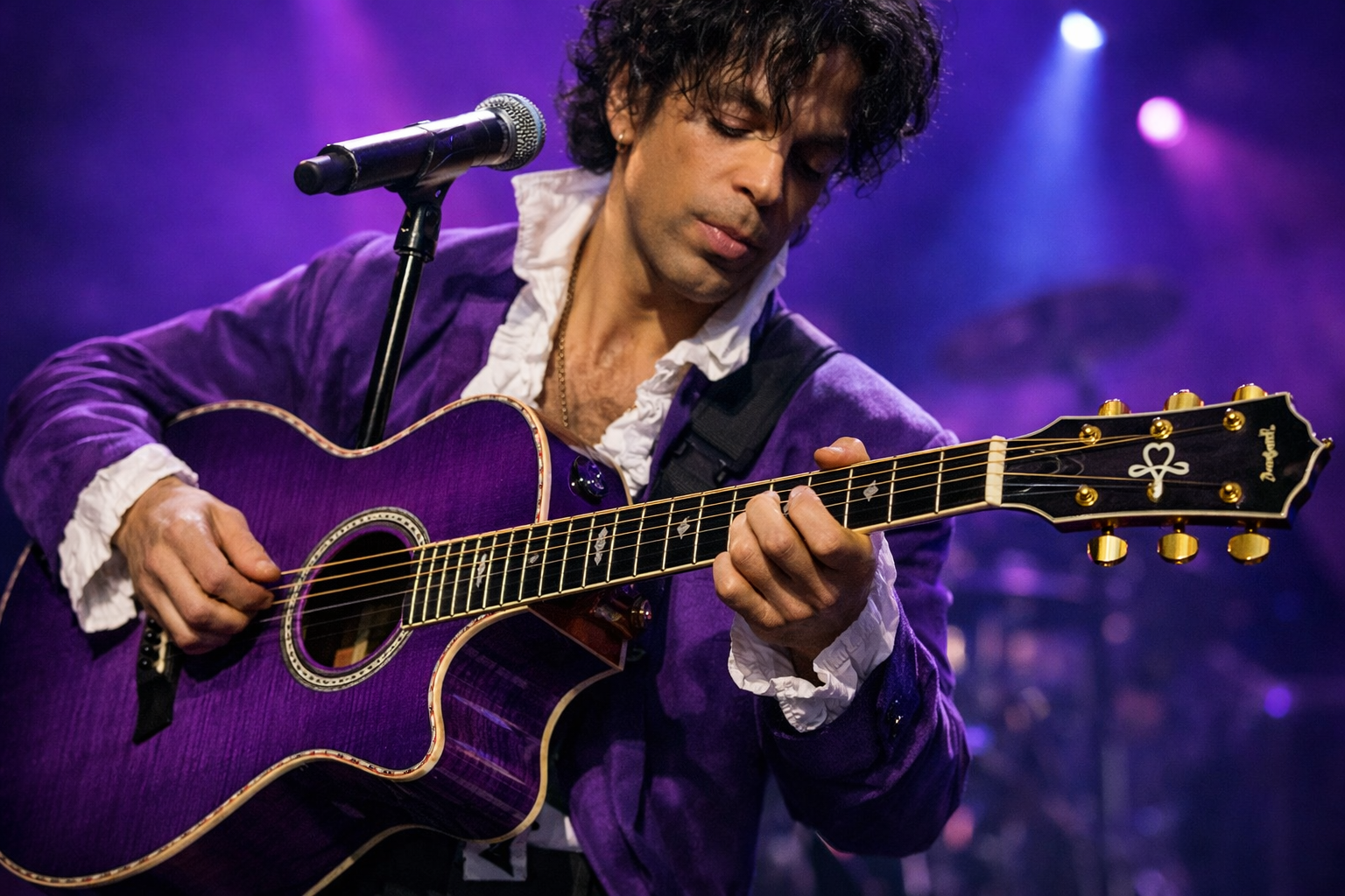 Dopo circa 15 anni di assenza, la chitarra viola signature di Prince, una Taylor 612ce, torna disponibile, ma con un piccolo ostacolo