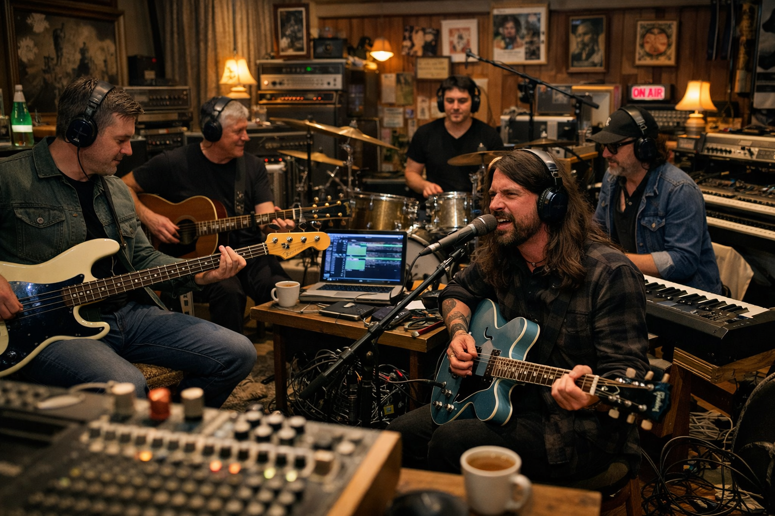 I Foo Fighters annunciano Your Favorite Toy: il nuovo album esce il 24 aprile ed è stato registrato interamente in casa.