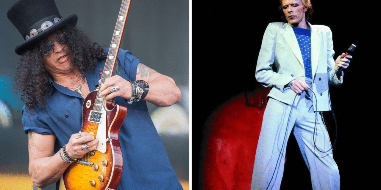 Slash e David Bowie: il legame inaspettato nato dall’infanzia del chitarrista