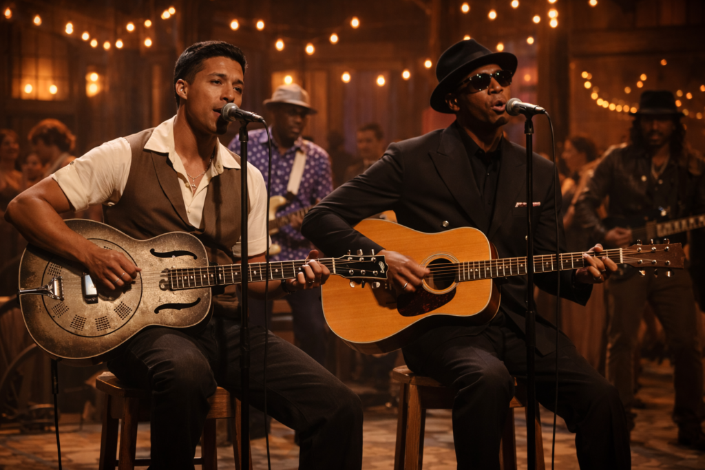 La canzone I Lied to You dal film Sinners arriva agli Oscar con una lineup blues piena di leggende della chitarra.