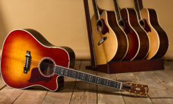 Gibson presenta le nuove acustiche Songwriter Recording Artist: dreadnought con top torrefatto, palissandro e elettronica L.R. Baggs.