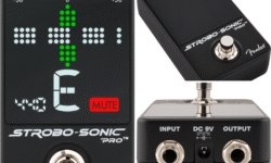 Fender presenta lo Strobo-Sonic Pro, un accordatore a pedale con precisione al centesimo, doppia modalità e display LED ad alta visibilitÃ