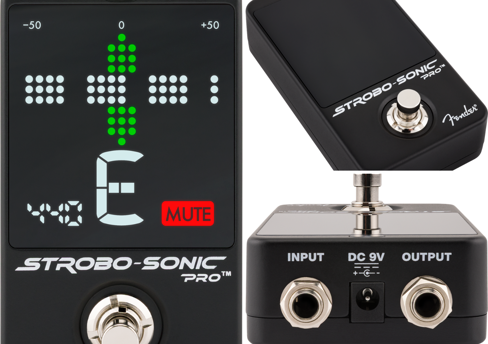 Fender presenta lo Strobo-Sonic Pro, un accordatore a pedale con precisione al centesimo, doppia modalità e display LED ad alta visibilità