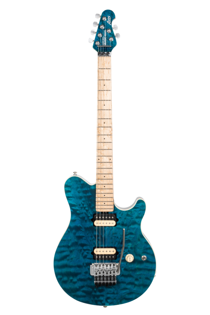 Music Man festeggia i 30 anni della Axis con una limited edition che riprende look e specifiche originali del 1996.