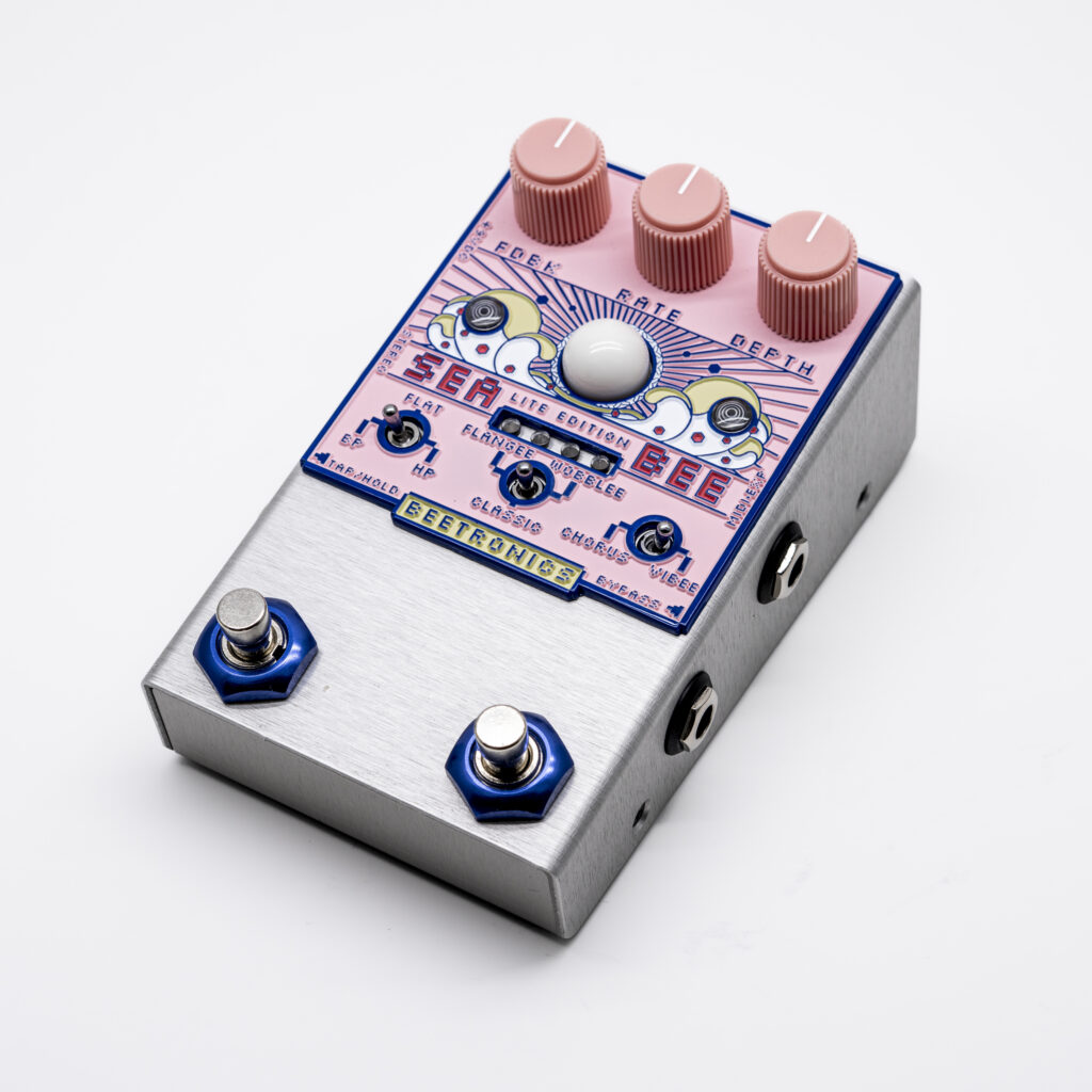 Beetronics presenta Seabee Lite: chorus analogico con MIDI e preset, ma progettato per essere facile e immediato.