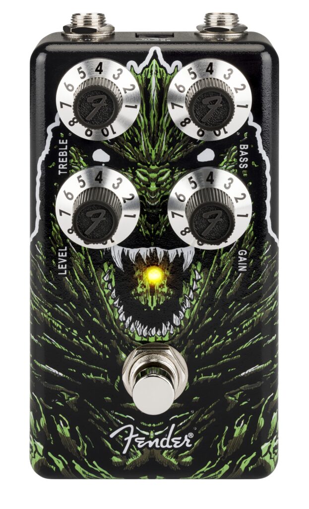 Il nuovo pedale di distorsione Godzilla promette suoni estremi, ma cosa offre davvero la nuova uscita Fender.