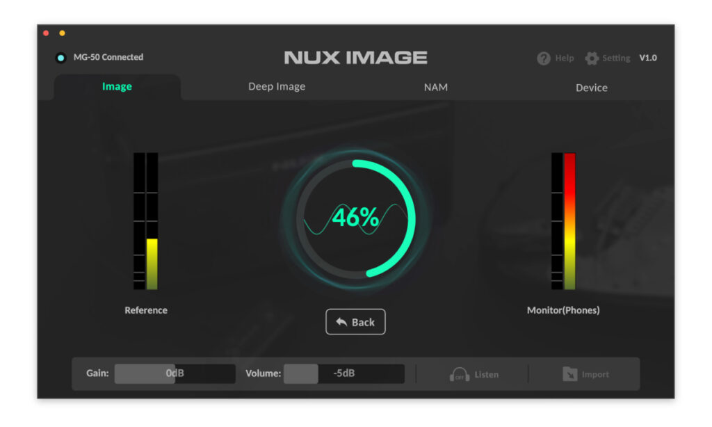 05 Nux MG 50Li Profiling