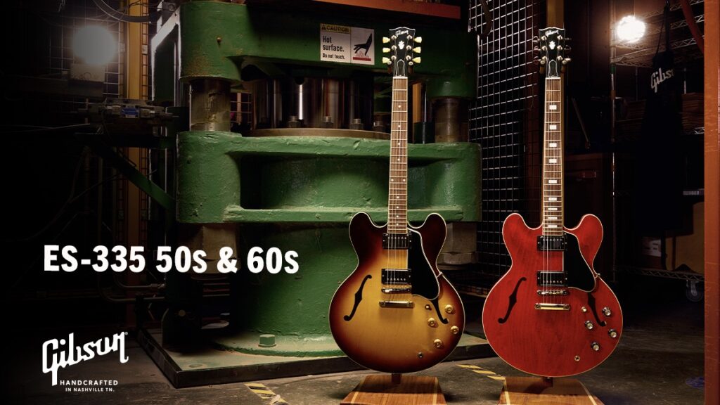 Gibson lancia due nuove ES-335 ispirate a due decenni diversi e la vera domanda è una: anni ’50 o anni ’60?