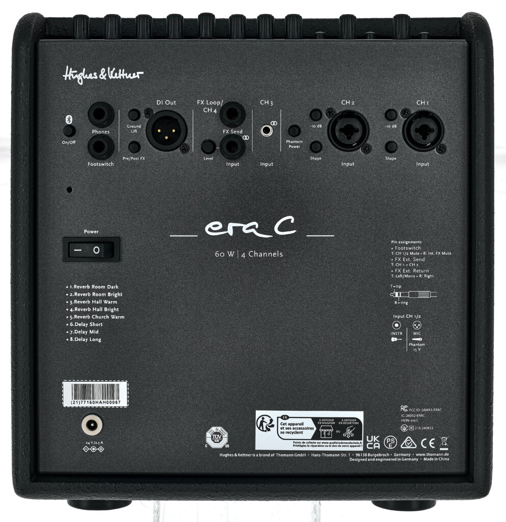 Hughes & Kettner presenta era C, nuovo amplificatore per chitarra acustica pensato per musicisti che cercano portabilità e versatilità.