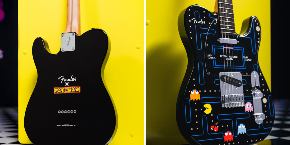 Fender e PAC-MAN uniscono musica e gaming in una Player II Telecaster limited edition da collezione: ma può suonare davvero?