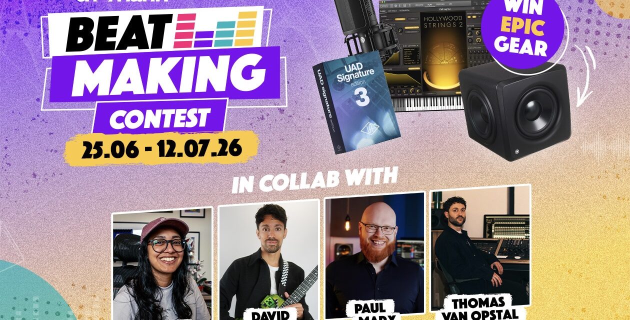 Thomann Beatmaking Contest 2026 al via con un sample pack esclusivo