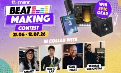 Parte il Thomann Beatmaking Contest 2026: sample pack ufficiale, beat da 60 secondi e scadenza fissata al 12 luglio.