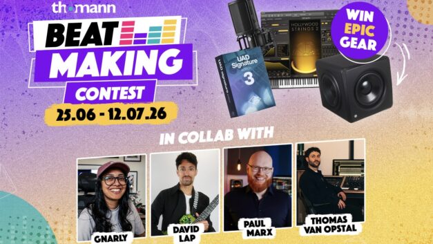 Thomann Beatmaking Contest 2026 al via con un sample pack esclusivo