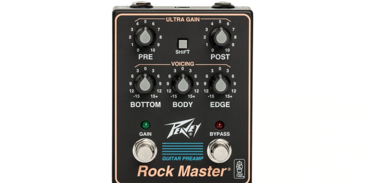 Recensione e prova del Peavey Rock Master Preamp Pedal – Il preamplificatore valvolare rack in formato pedale