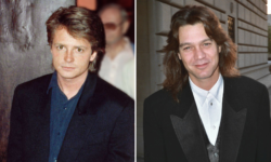 Una fotografia degli anni ’80 ha riportato Michael J Fox indietro nel tempo ricordando il suo idolo Eddie Van Halen.