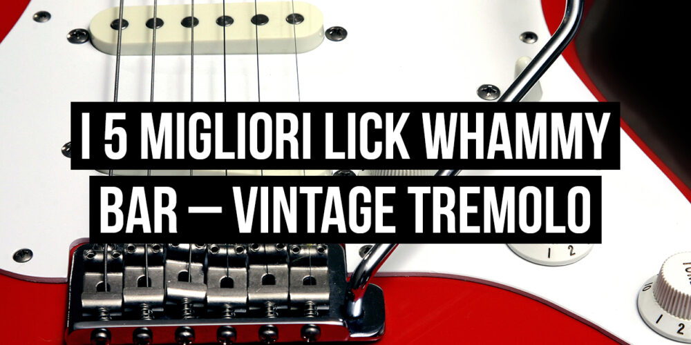 Lick whammy bar