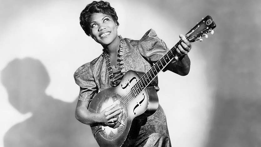 Nel 1964 Eric Clapton, Jeff Beck, Keith Richards e Brian Jones andarono a Manchester per vedere Sister Rosetta Tharpe.