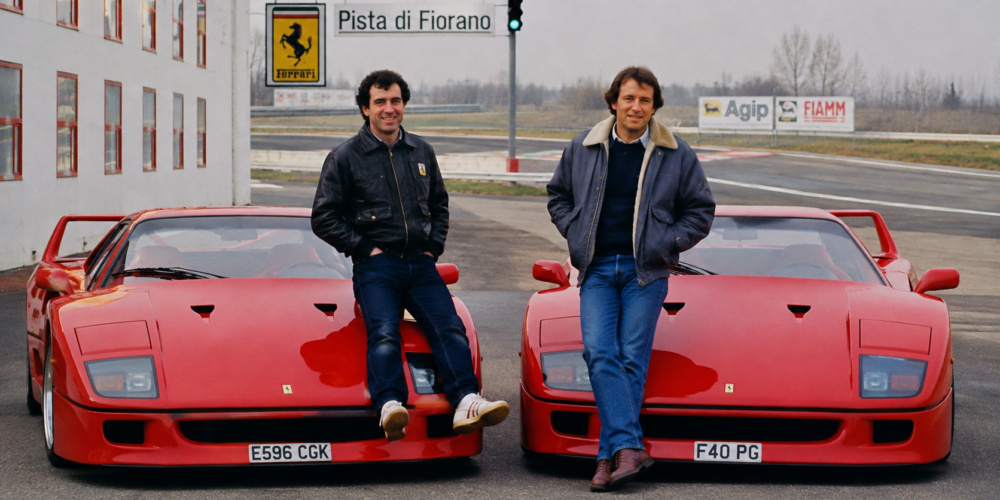 La storia della speciale Ferrari F40 di David Gilmour comprata isnieme a Nick Mason, dall'acquisto alle sue ultime notizie.