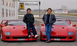 La storia della speciale Ferrari F40 di David Gilmour comprata isnieme a Nick Mason, dall'acquisto alle sue ultime notizie.