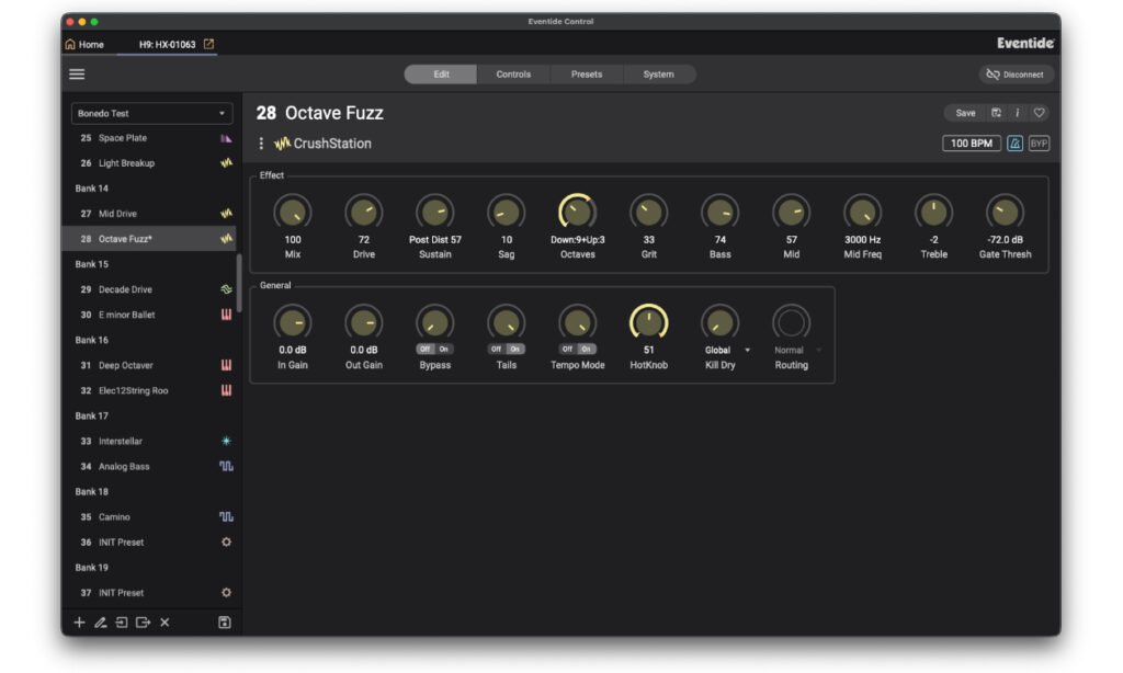 Eventide H9 Gen2 Editor 4