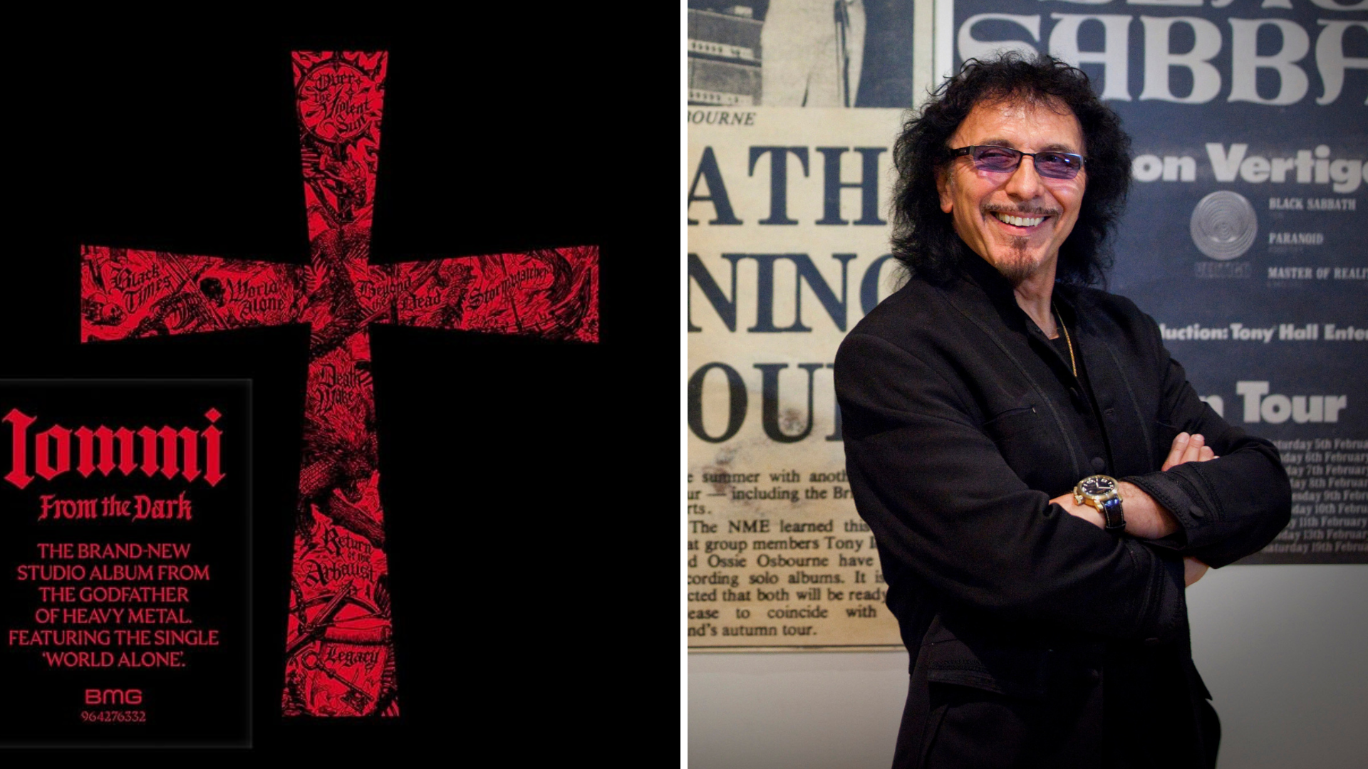 Dopo oltre vent'anni Tony Iommi torna con From The Dark. Il nuovo album arriverà il 23 ottobre ed è anticipato dal singolo World Alone.