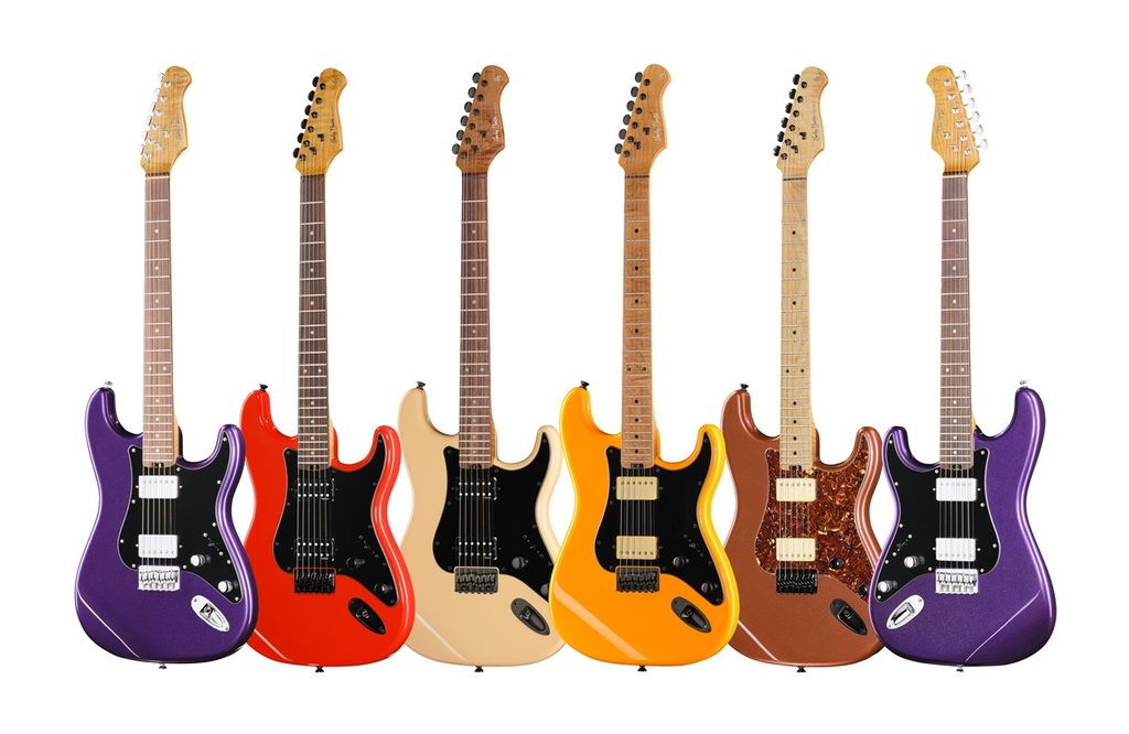 Rotary a sei posizioni, coil split, Vegatrem e nuove finiture: ecco le quattro nuove chitarre Harley Benton presentate al Guitar Summit 2026.