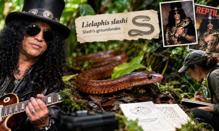 Nuova specie di serpente dedicata a Slash