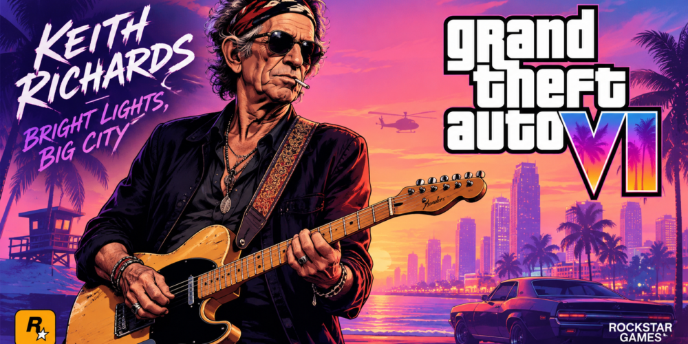Keith Richards entra nella musica di GTA VI con Bright Lights, Big City, classico blues di Jimmy Reed del 1961.