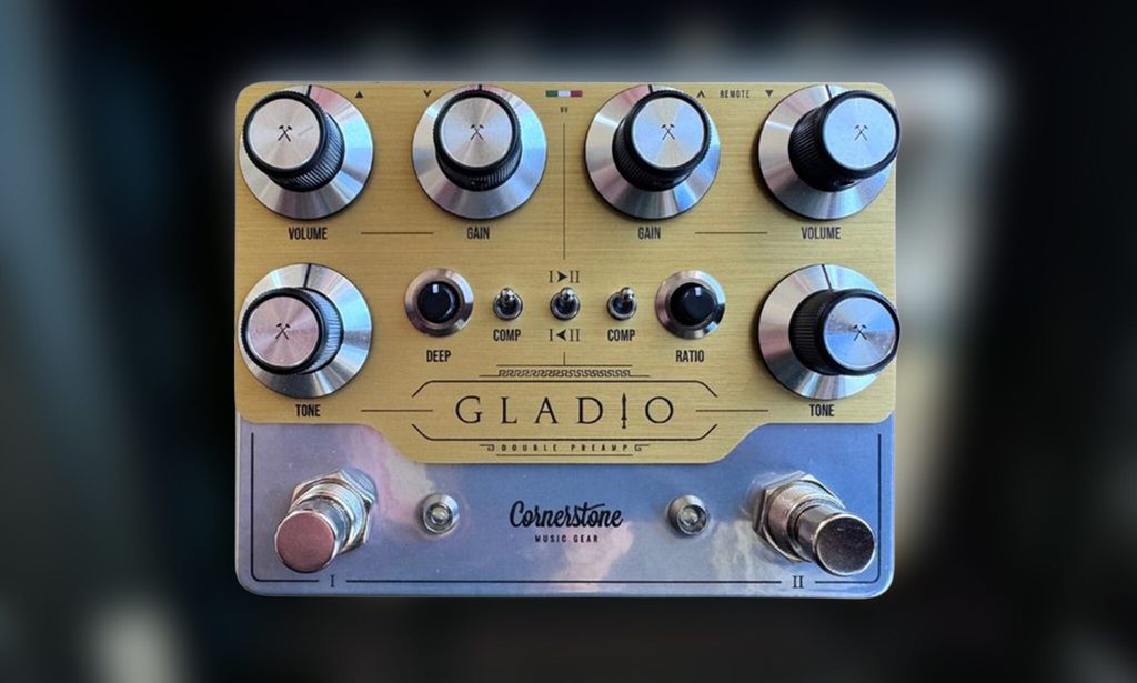 Cornerstone rilancia il Gladio con il nuovo MKIII: due canali, compressione separata, routing flessibile e ispirazione Dumble style.