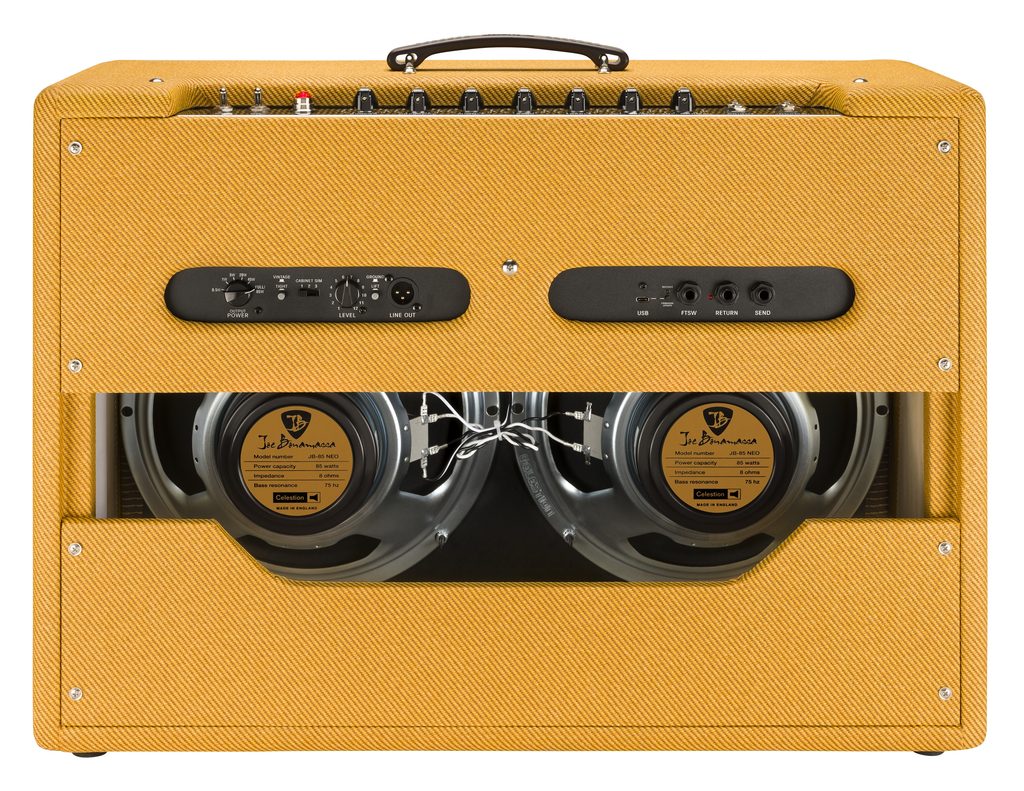Joe Bonamassa firma il primo Fender Tone Master signature. Il nuovo ’59 Twin JB Edition porta il suono tweed vintage in digitale.