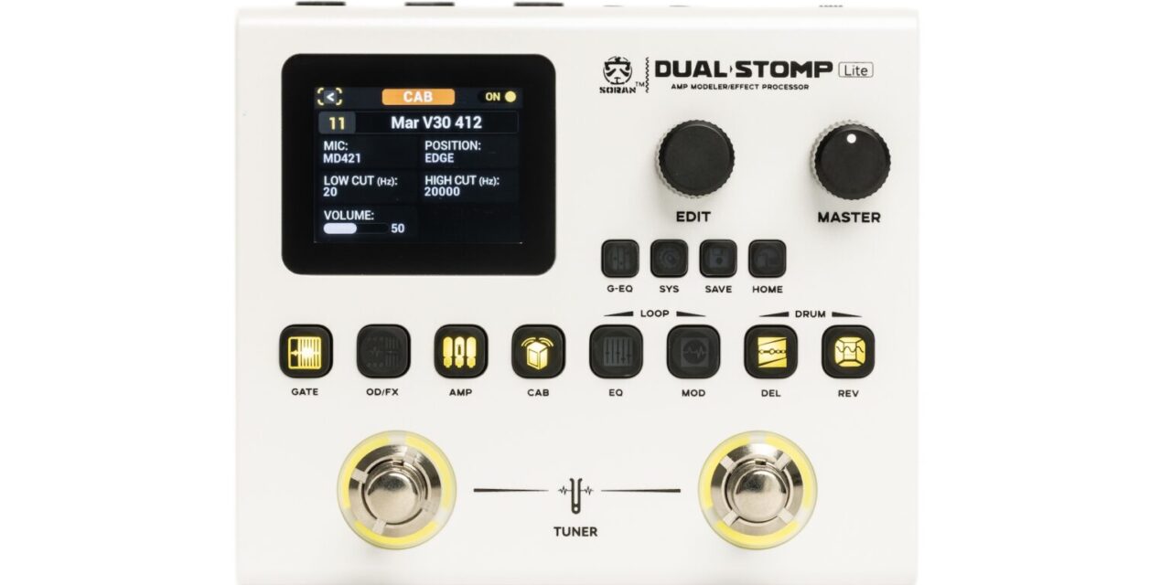 Recensione e prova del Soran Dual Stomp Lite – Che qualità ha un multieffetto che costa meno di 100 euro?