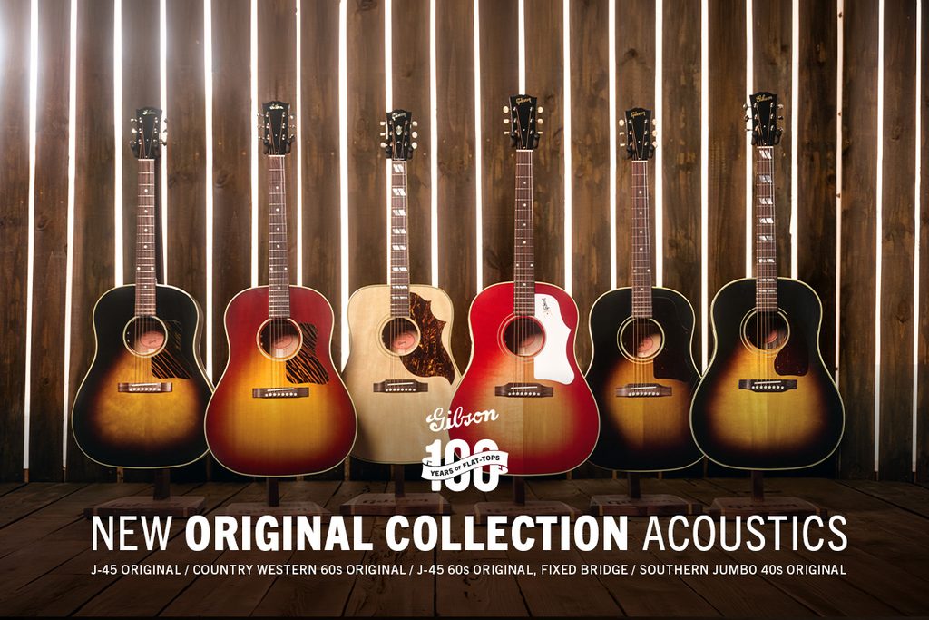 Gibson aggiorna le sue chitarre acustiche con il Baggs HiFi DNA: ecco i nuovi modelli 2026 della Original Collection.